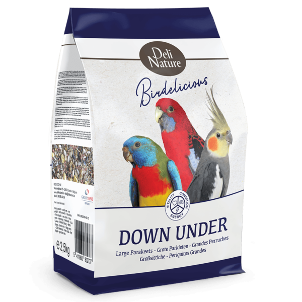 Deli Nature - Grandes perruches Down Under Birdelicious (2,5 kg)