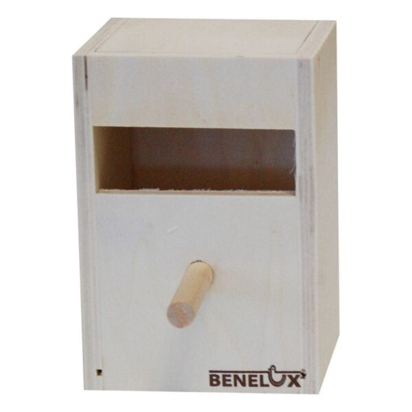 Benelux - CONTENEUR EN BOIS EXOTIQUE TROU RECTANGULAIRE