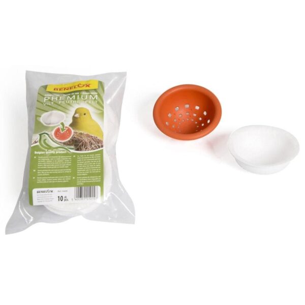 Benelux - INSERT NEST FEUTRE BLANC (10pcs)