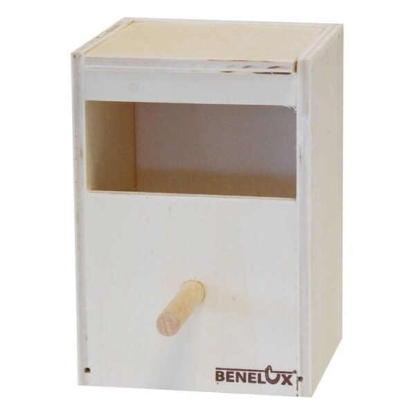 Benelux - BAIGNOIRE POUR PERRUQUE EN BOIS PETITE OUVERTURE ANGULAIRE