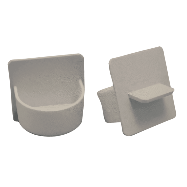 Prima - Potje voor voer - klepje voorfront - Kort - Wit (4005)