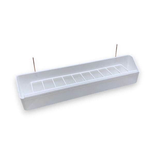 Mangeoire avec crochets + grille (40cm)