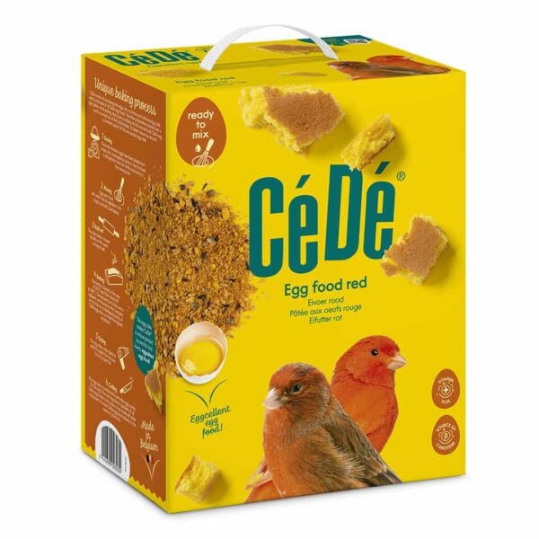 CéDé - Pâtée aux œufs rouge (5kg)